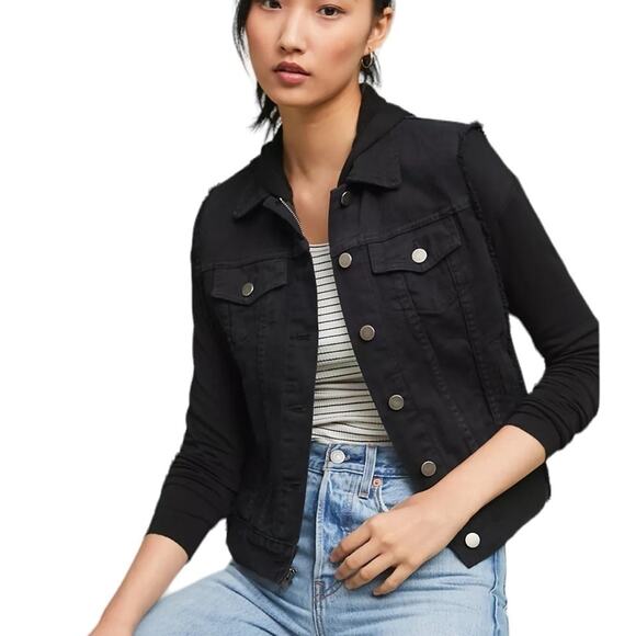 Bailey 44 “Janis” Olive Hooded Jacket, Minimalist, Coastal, weekend, beach, XS/S - Picture 2 of 14